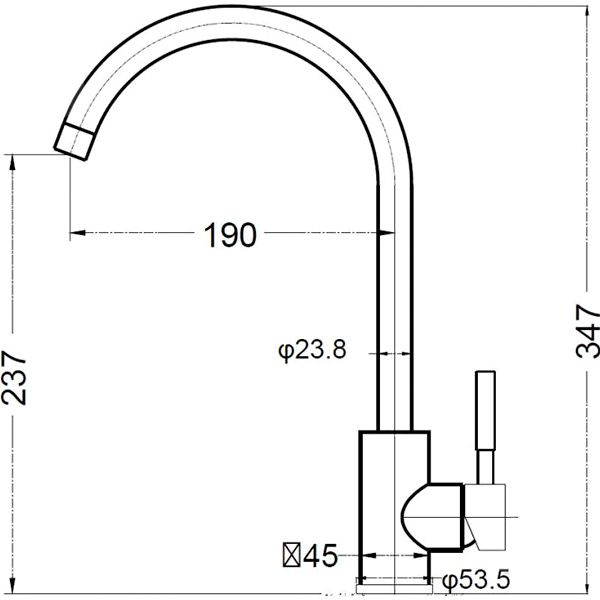 Смеситель для кухни Mixxen Прованс MXIN0425