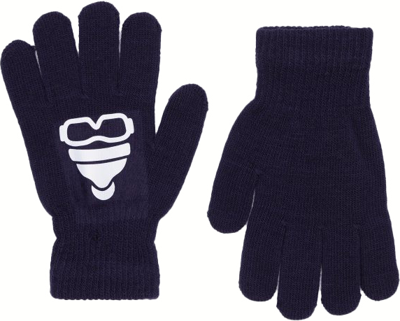 Варежки YO! шапка р.14 /темно-синий