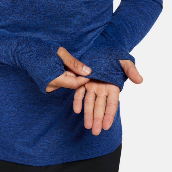 Джемпер Nike DF ELMNT TOP HZ DD4756-451 р. L синий