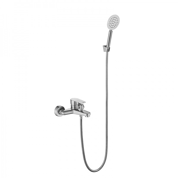 Змішувач для ванни/душу VIDAN Verdi AISI-304 душова лійка та шланг у комплекті (IN-H7028-1)