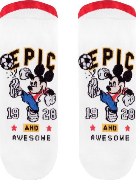 Шкарпетки дитячі Conte-Kids Disney Sport 17С-171СПМ ультракороткі 370 р.22 білий 