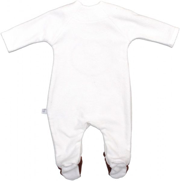 Комбинезон Фламинго детский праздничный р.68 молочный 376-903 