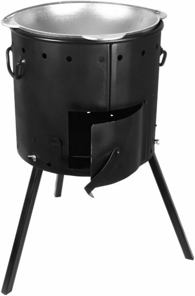 Печ под казан ø300 600 мм 4 л діаметр 300 мм