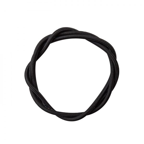 Кабель силовий багатожильний Светкомплект ПВС 2х0,5 мідь чорний