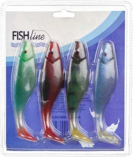 Виброхвост 135 мм 4 шт. r00632Evc