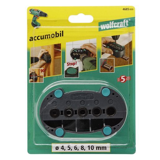 Кондуктор для прямого свердління Wolfcraft 4685000