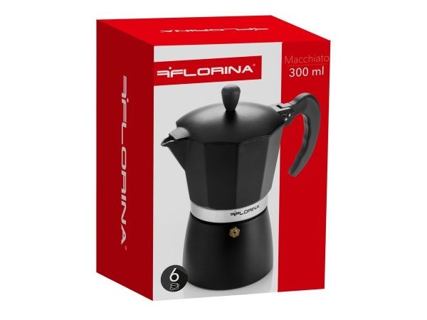 Кофеварка гейзерная Macchiato на 6 чашек Florina