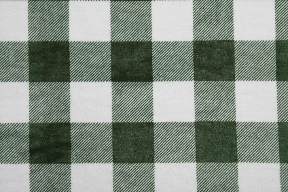 Плед 160x200 см темно-зеленый La Nuit