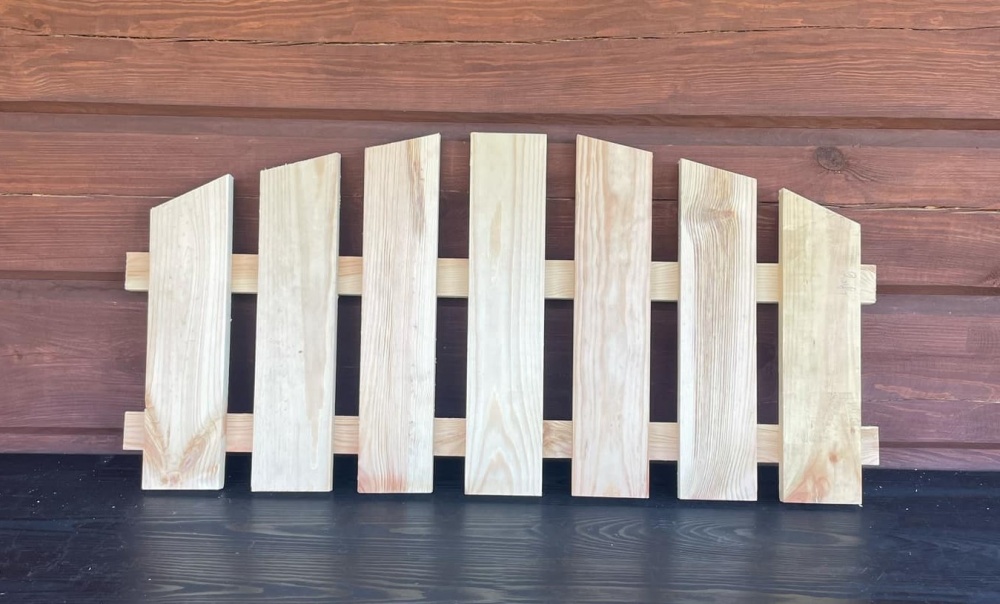 Декоративное ограждение дуга 800х400 мм