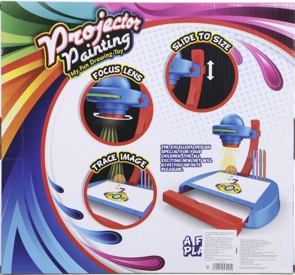 Столик для рисования Shantou с подсветкой синий 2222251579014