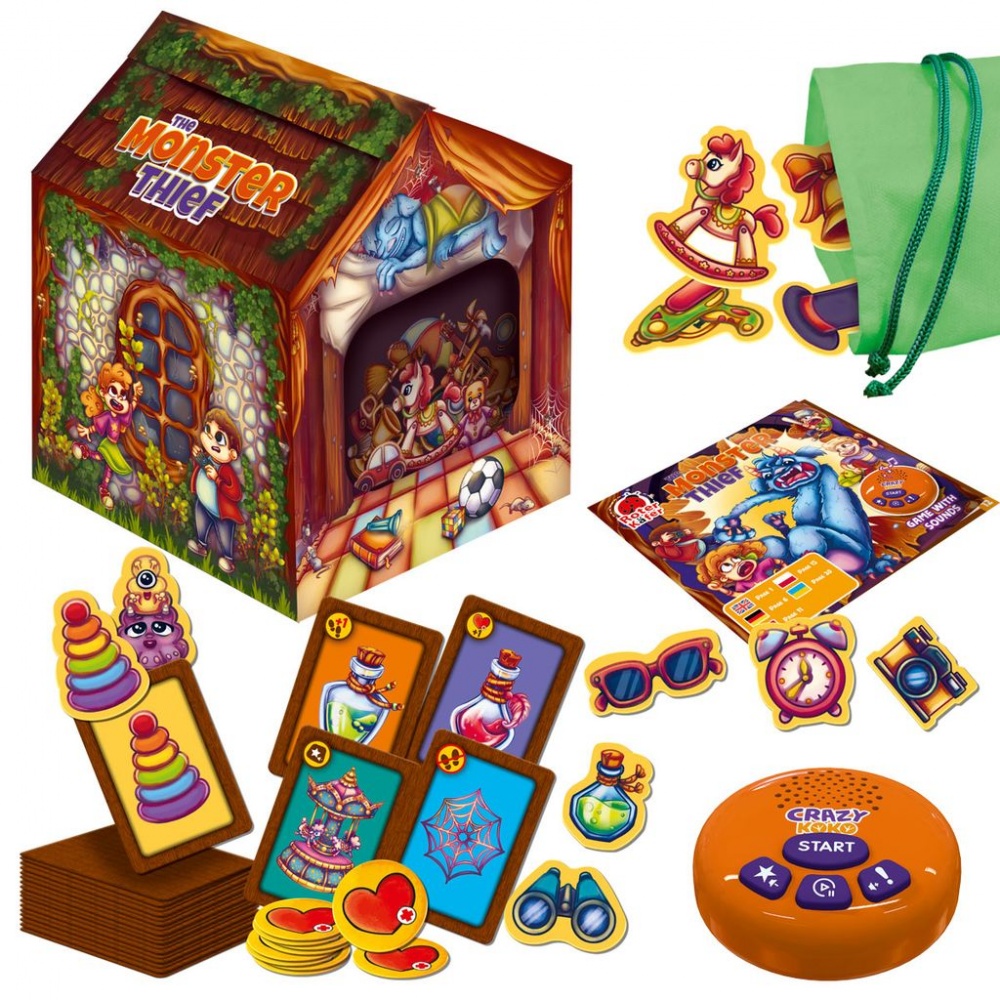 Игра настольная Roter Kafer со звуковым модулем Монстр-крыса RK1220-03