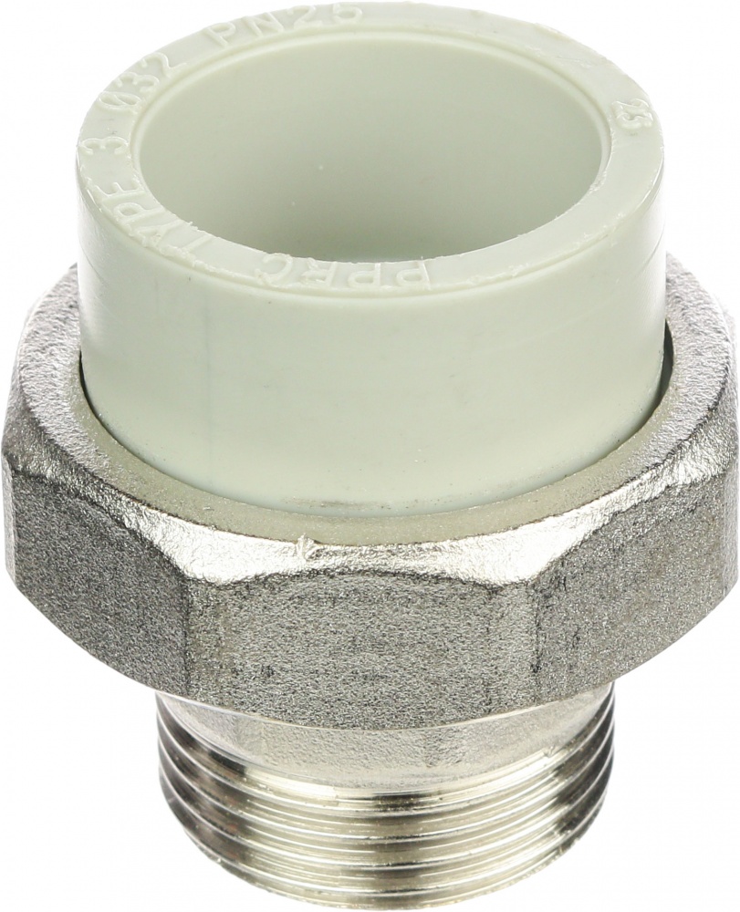 Муфта разъемная с наружной резьбой ETS ППР d32х1”