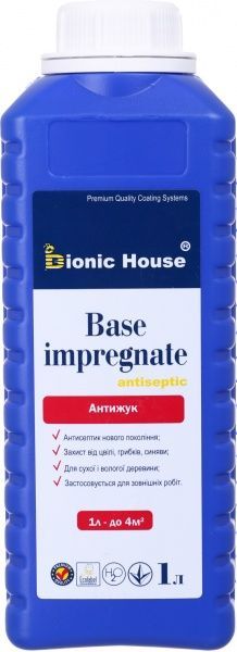 Просочувач Bionic House Base impregnate Антижук 1 л