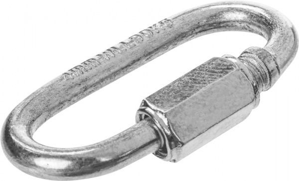 Карабін гвинтовий оцинкований 4 мм