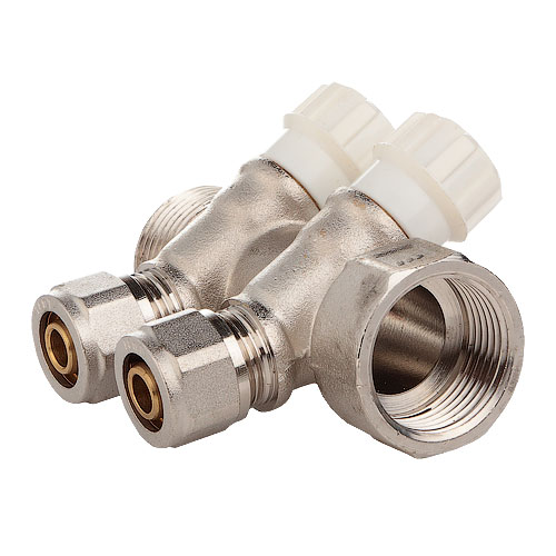 Колектор з регулюючими вентилями FADO S.r.l з фітингом 3/4