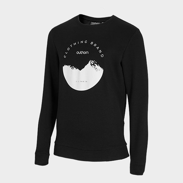 Світшот Outhorn HOZ20-BLM618-20S р. XL чорний