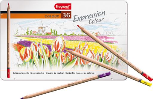 Набір олівців Expression Bruynzeel 36 кольорів Sakura