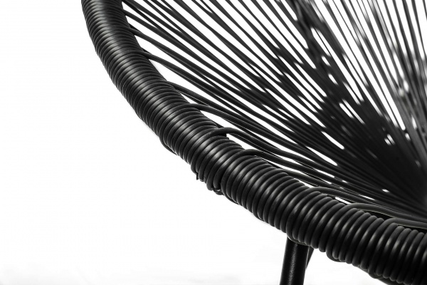 Крісло Acapulco металеве (121001) чорний 