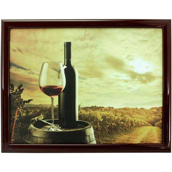 Таця з подушкою Вино 340x440 мм