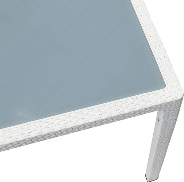 Стол Lechuza садовый 10930 90x160 см белый 