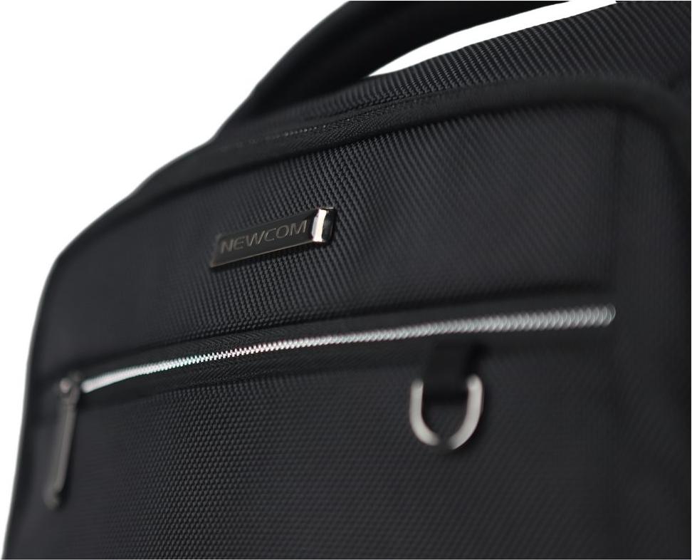 Рюкзак черний, полиэстэр 45x31x13см