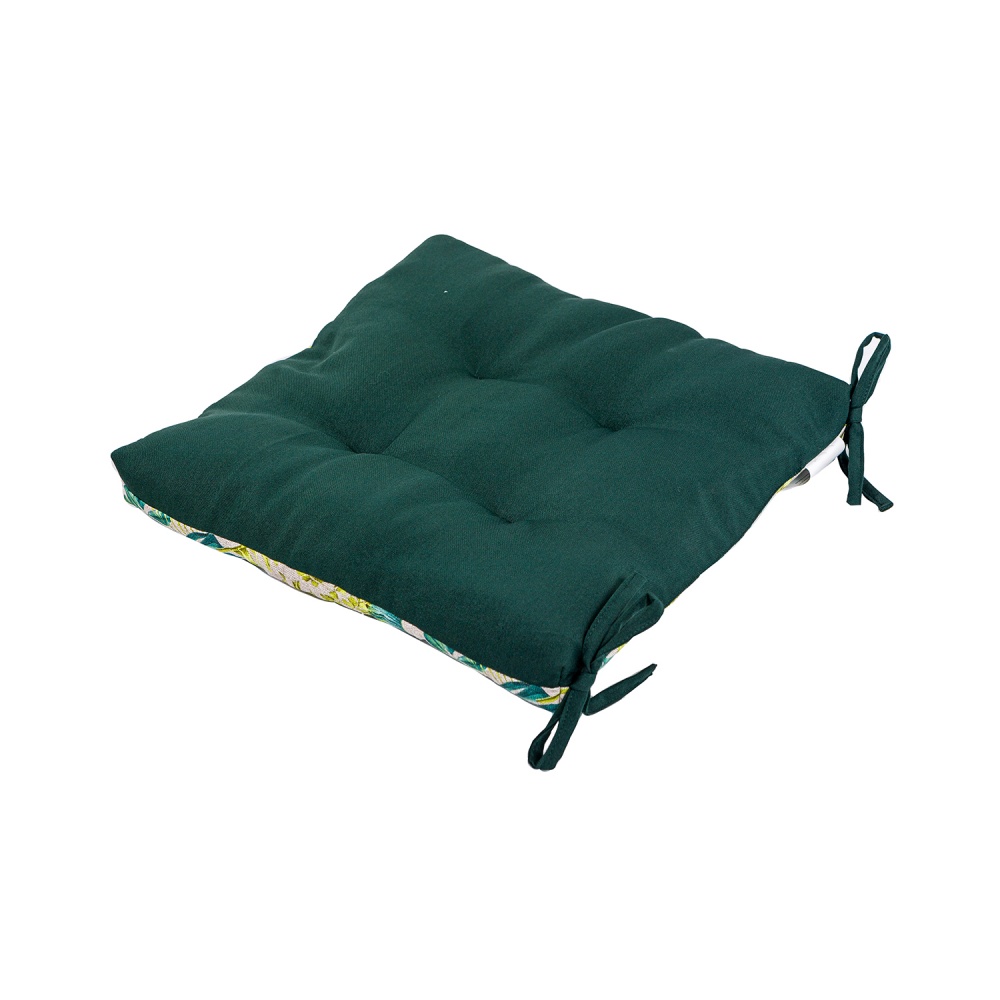 Подушка на стул Ost-Fran 40х40x6 см лонета Kingstone стёганая