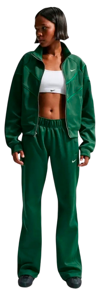 Кофта Nike W NSW NK WR POLY KNIT JKT HJ0975-323 р.M зеленый