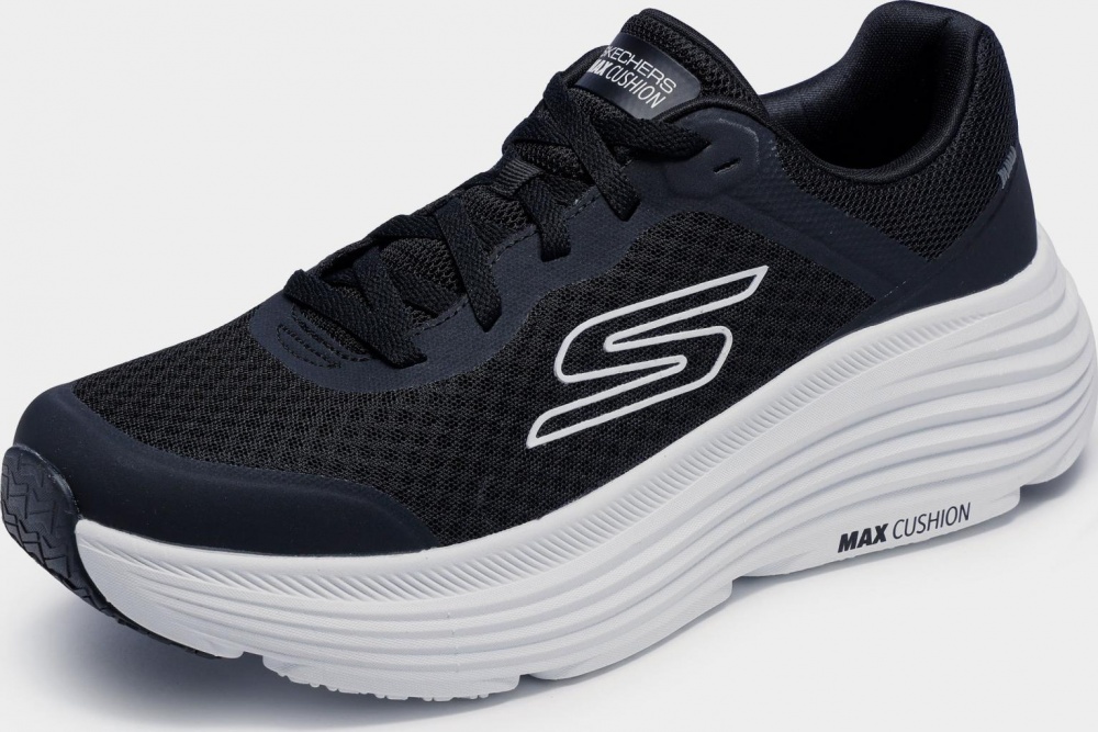 Кроссовки мужские Skechers MAX CUSHIONING ENDEAVOUR 220613 BKW р.43 черные