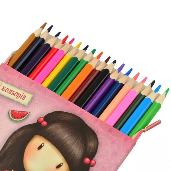 Олівці кольорові Santoro Summer 18 шт. 290568 YES