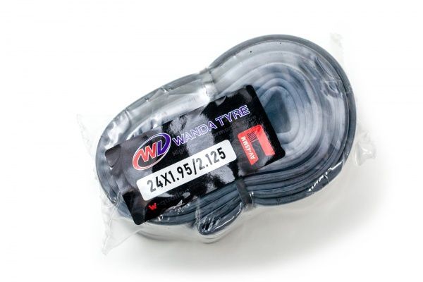 Камера для велосипеду Wanda 24x1.95/2.125 TUB-043 чорний