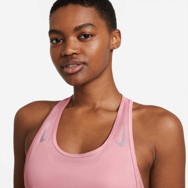 Майка Nike W NK MILER TANK RACER CZ1046-630 L рожевий