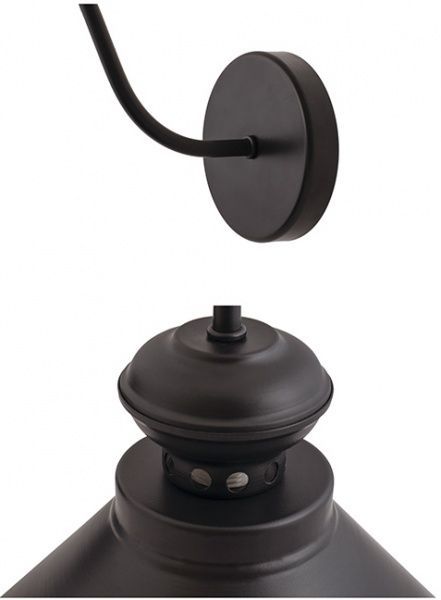 Бра Vesta Light 1x40 Вт E14 черный LOFT 17371 чорний