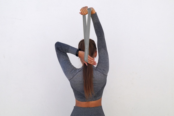 Резинка для фітнесу PowerPlay 4140 Level 3 600x60x1 мм 15 кг сіра