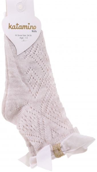 Носки для девочек KATAMINO K24060 р.1-2 бежевый 