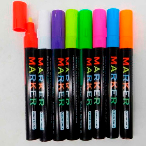 Набір маркерів крейдових Аркуш 8 кольорів 189 