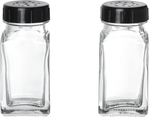 Набір для спецій Quadra чорний 70 мл Everglass