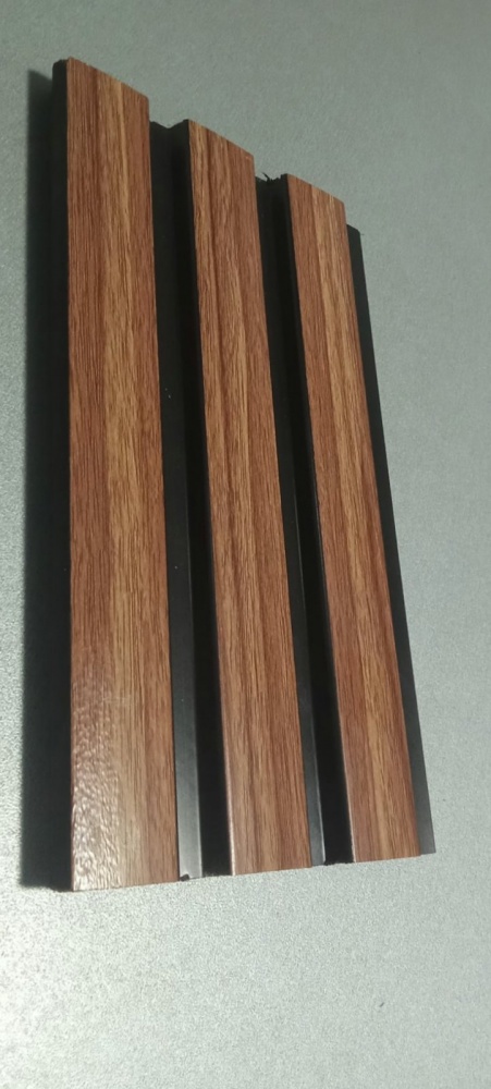 Реечная панель Walldeco полимерная 115x12x2900 мм белый (D404-301 )