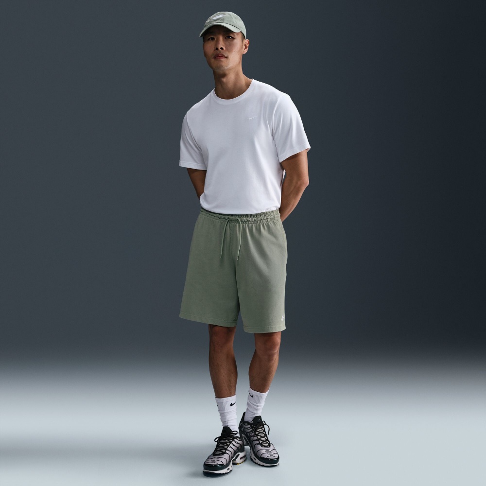 Шорти Nike M NK CLUB KNIT SHORT FQ4359-370 р. S хакі