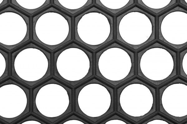 Коврик Киевгума сотовый с отверстиями 40x60 см