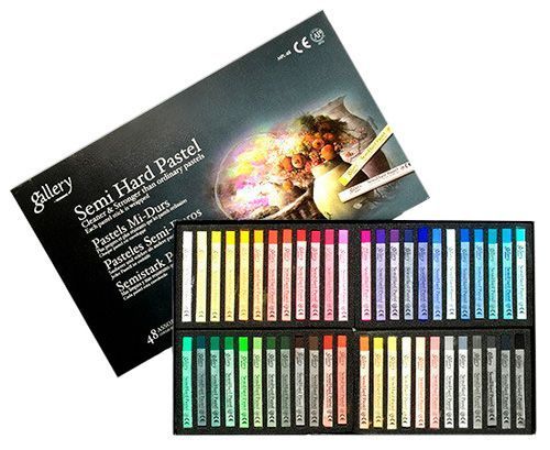 Пастель суха професійна, напівтверда Mungyo 94100680 48 кольорів