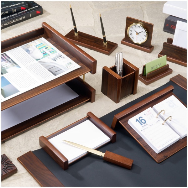 Набір настільний для керівника bestar 10 предметів горіх 0259XDX