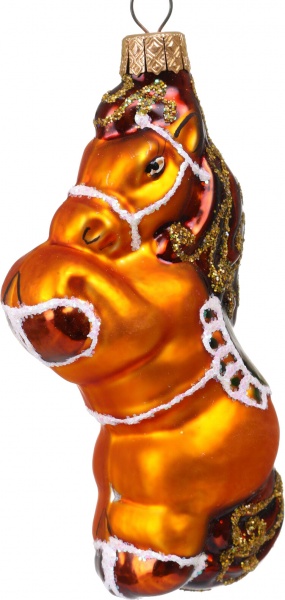 Декорация новогодняя Формовая игрушка в ассортименте 9 см 