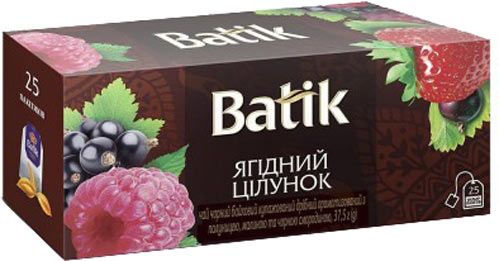 Чай черный Batik Ягодный Поцелуй 25 шт. 1,5 г 
