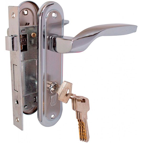 Ручка на планке RDA Arona 1025 матовый никель/хром