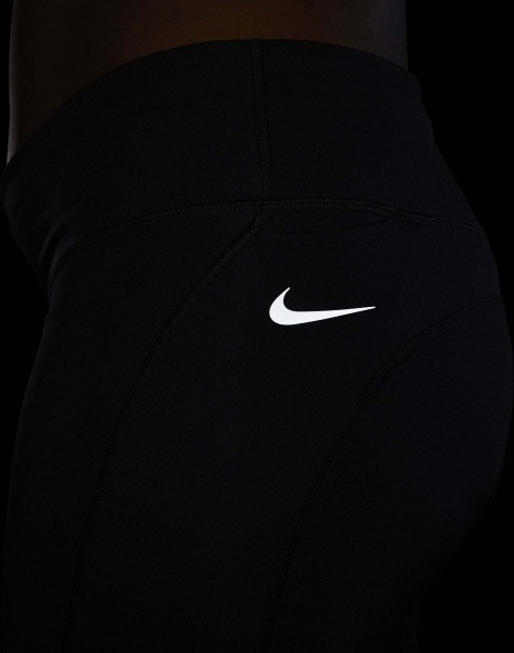 Лосины Nike W NK DF FAST CROP CZ9238-010 р.XL черный