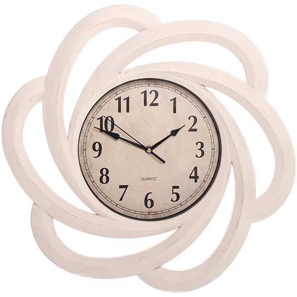 Часы настенные Flora айвори 50.8 см