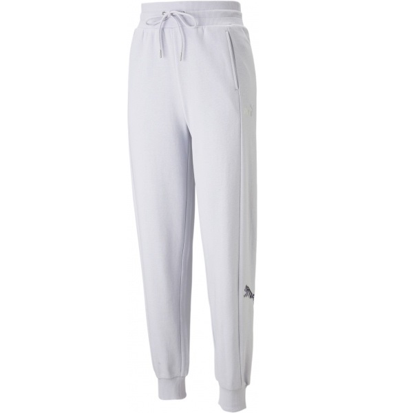 Брюки Puma POWER NOVA SHINE COLORBLOCK HIGH-WAIST PANTS TR 67444768 р. L голубой