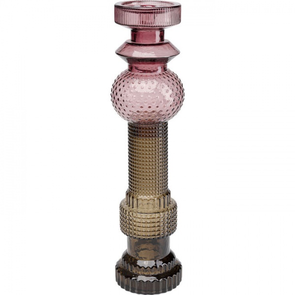 Свічник Marvelous Duo фіолетово-сірий 49 см KARE Design