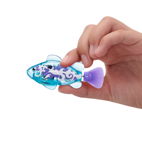 Іграшка інтерактивна ROBO ALIVE S3 Роборибка (блакитна) 7191-3