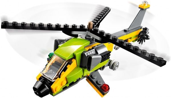 Конструктор LEGO Creator Пригоди на гелікоптері 31092